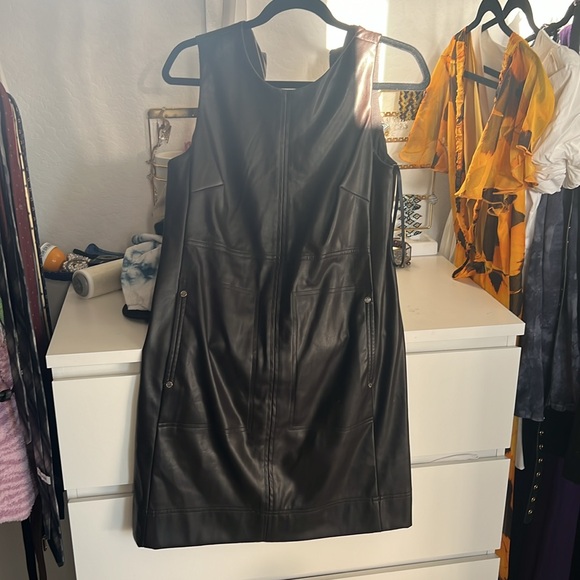 Tommy Hilfiger Pleather dress - Picture 3 of 5